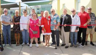 Ribbon cutting Loveland Center